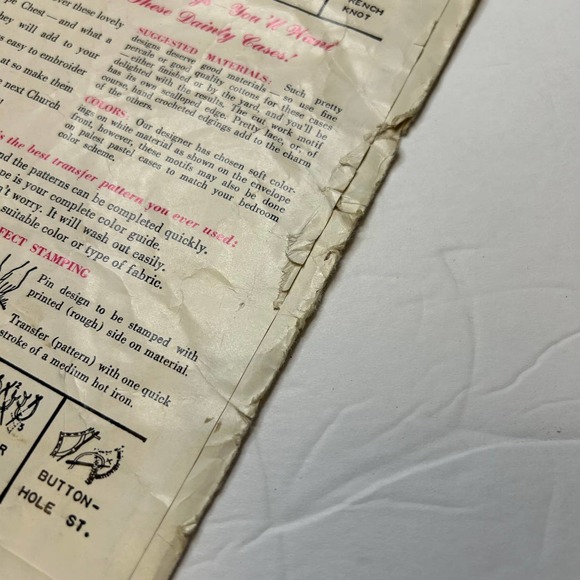 Vintage Vogart Transfer Patterns #159, #292, #202 - Picture 4 of 10